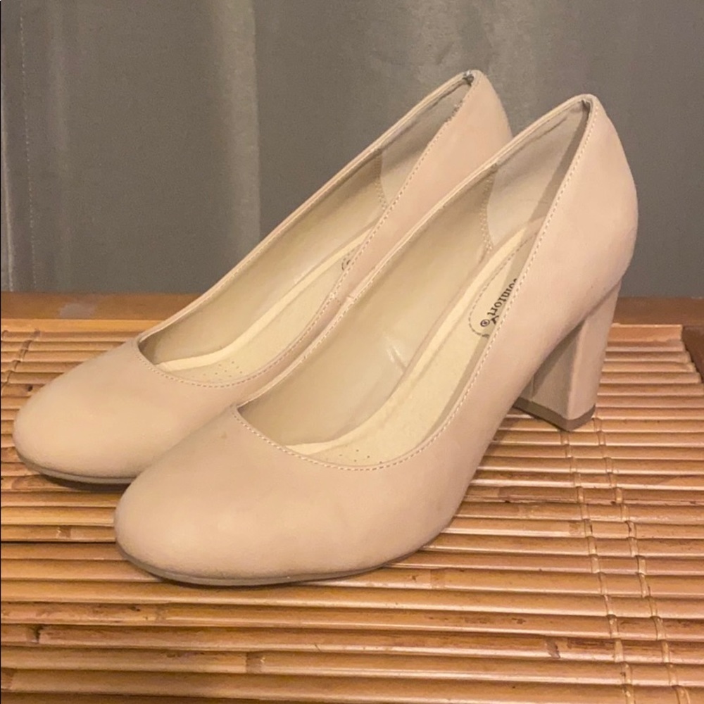 Worn once heels -great condition